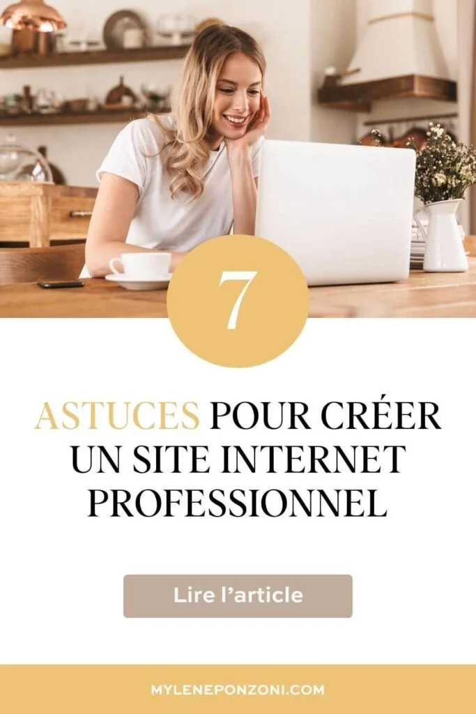 creer un site internet professionnel