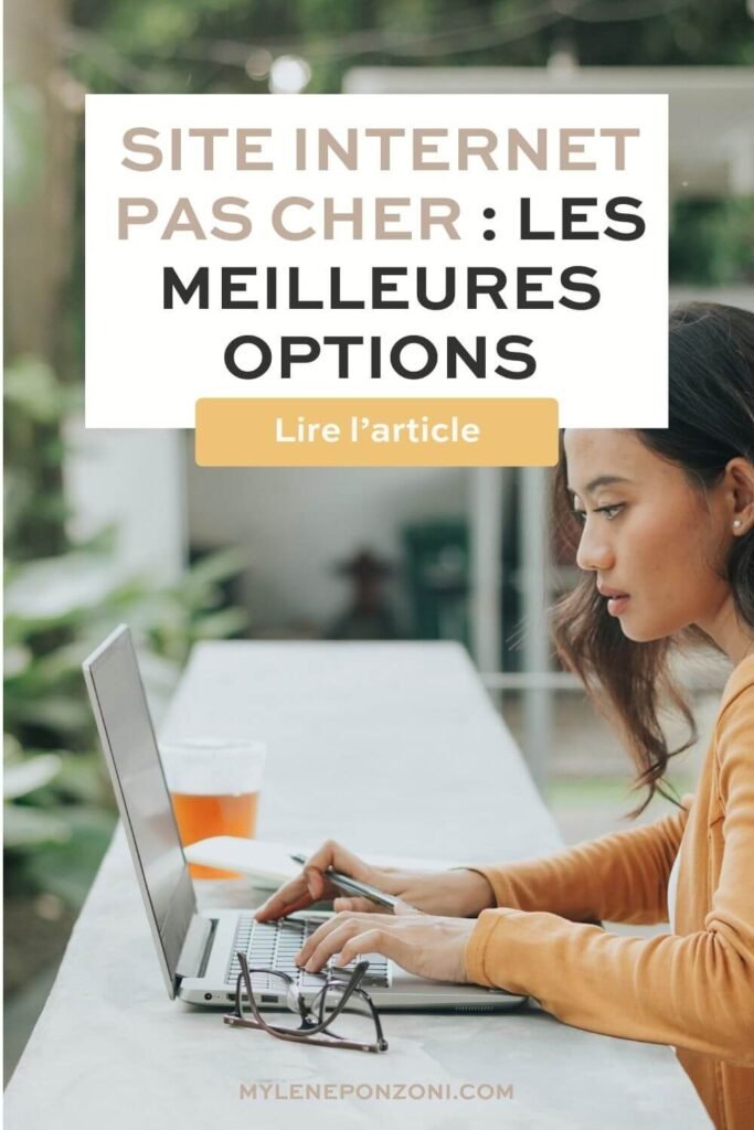site internet pas cher