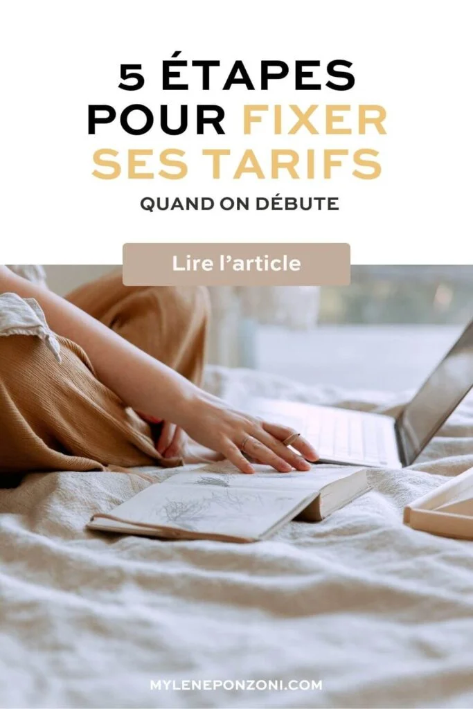 5 etapes pour fixer ses tarifs en freelance