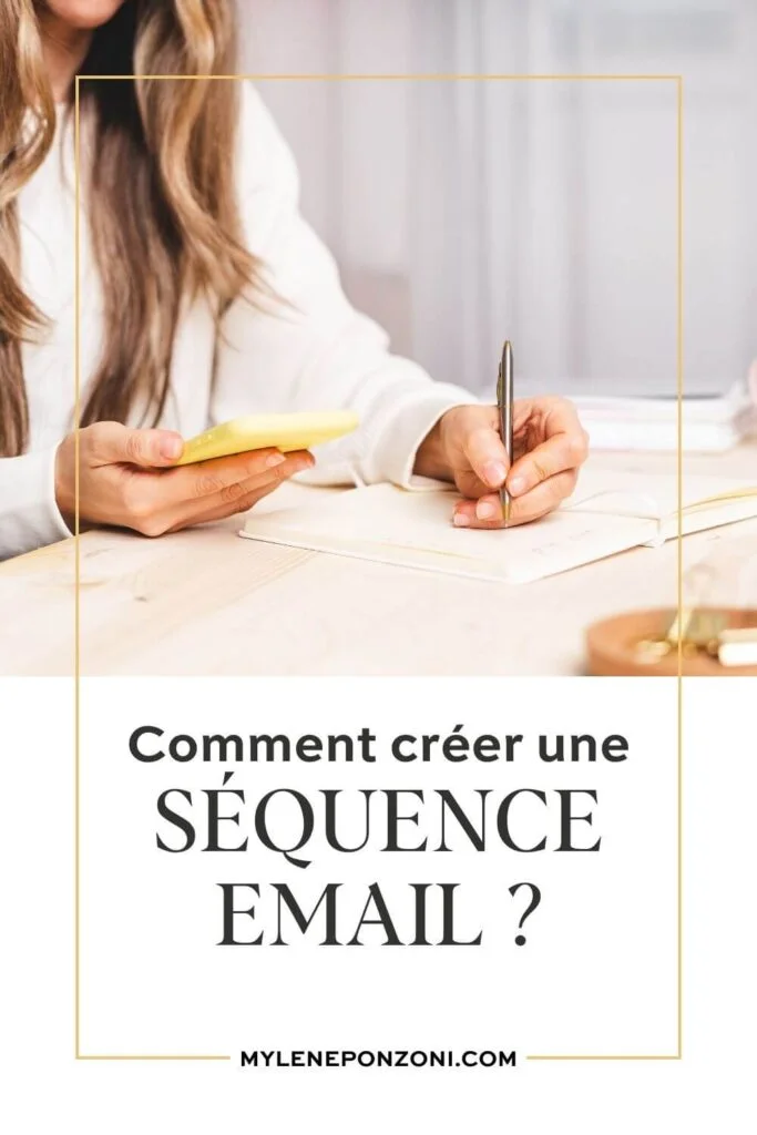 comment créer un séquence email