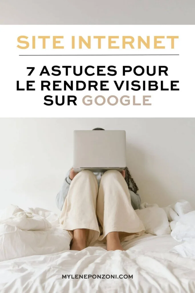 site internet visible sur google